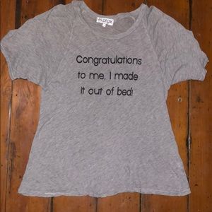 Wildfox Congratulations To Me Shirt
